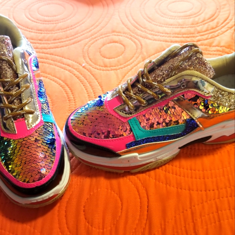 Brand New Yoki Multicolor Sneakers
